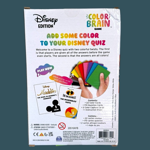Color Brain Ready to Roll Game Disney Edition - Picture 11 of 11